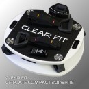 Виброплатформа Clear Fit CF-PLATE Compact 201 WHITE  - магазин СпортДоставка. Спортивные товары интернет магазин в Пятигорске 