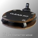 Виброплатформа Clear Fit CF-PLATE Compact 201 WENGE - магазин СпортДоставка. Спортивные товары интернет магазин в Пятигорске 