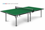 Теннисный стол всепогодный Start-Line Sunny Light Outdoor green облегченный вариант 6015-1 s-dostavka - магазин СпортДоставка. Спортивные товары интернет магазин в Пятигорске 