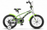 Детский велосипед Stels Arrow 16" V020 зеленый 2022 - магазин СпортДоставка. Спортивные товары интернет магазин в Пятигорске 