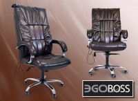 Офисное массажное кресло EGO BOSS EG1001 Шоколад в комплектации LUX - магазин СпортДоставка. Спортивные товары интернет магазин в Пятигорске 