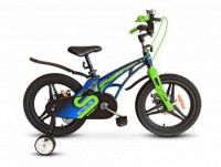 Детский велосипед Stels Galaxy Pro 16" V010 зеленый 2022 - магазин СпортДоставка. Спортивные товары интернет магазин в Пятигорске 