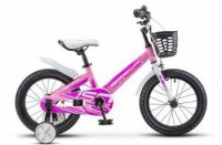 Детский велосипед Stels Pilot-150 16" V010 розовый 2022 - магазин СпортДоставка. Спортивные товары интернет магазин в Пятигорске 