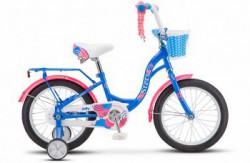 Детский велосипед Stels Jolly 16" V010 голубой розовый - магазин СпортДоставка. Спортивные товары интернет магазин в Пятигорске 