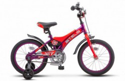 Детский велосипед Stels Jet 16" Z010 фиолетовый - магазин СпортДоставка. Спортивные товары интернет магазин в Пятигорске 